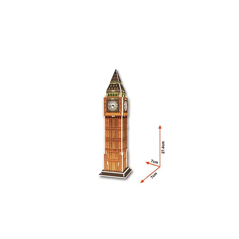Cubic Fun – 3D Puzzle Big Ben 13 Pcs S3015h