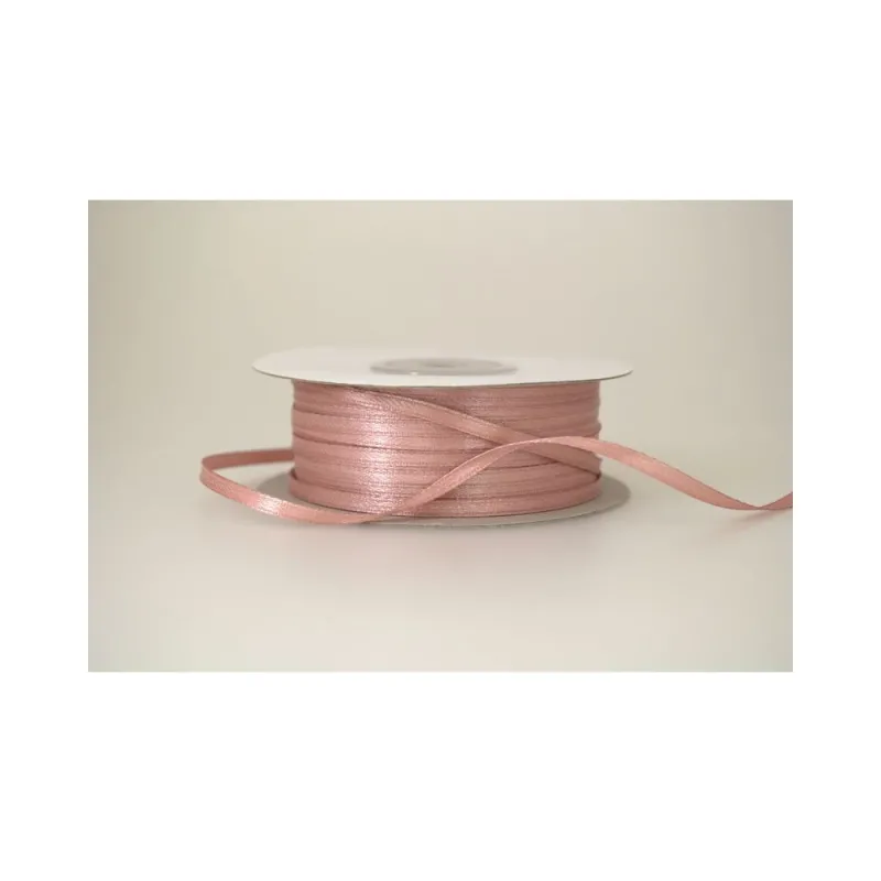 Kyriacou - Κορδέλα Σατέν Διπλής Όψης 3mmX100M Old Pink SANXXXXX-XX3100-21XXXX