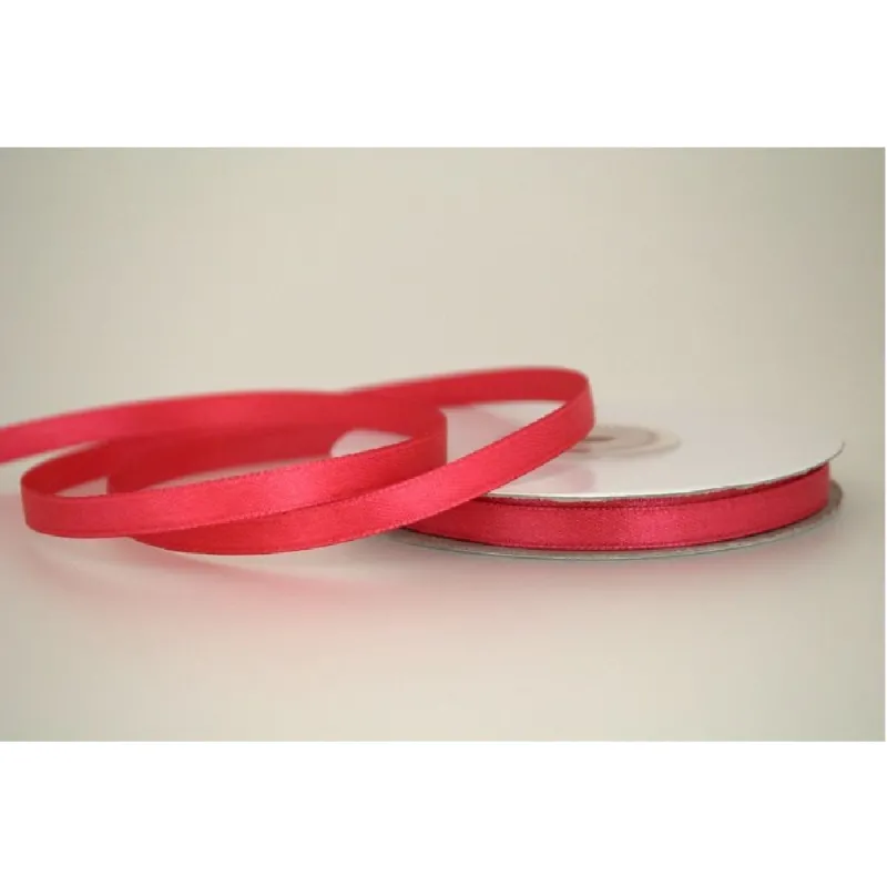 Kyriacou - Κορδέλα Σατέν Διπλής Όψης 6mmX25M Fuschia SANXXXXX-XX6X25-24XXXX