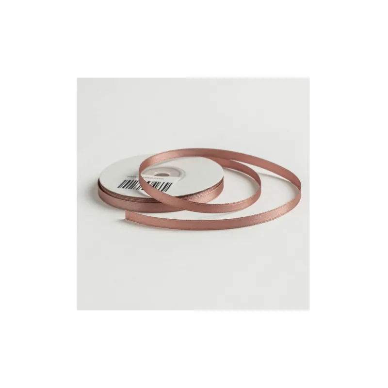Kyriacou - Κορδέλα Σατέν Διπλής Όψης 6mmX25M Ant Mauve SANXXXXX-XX6X25-27XXXX
