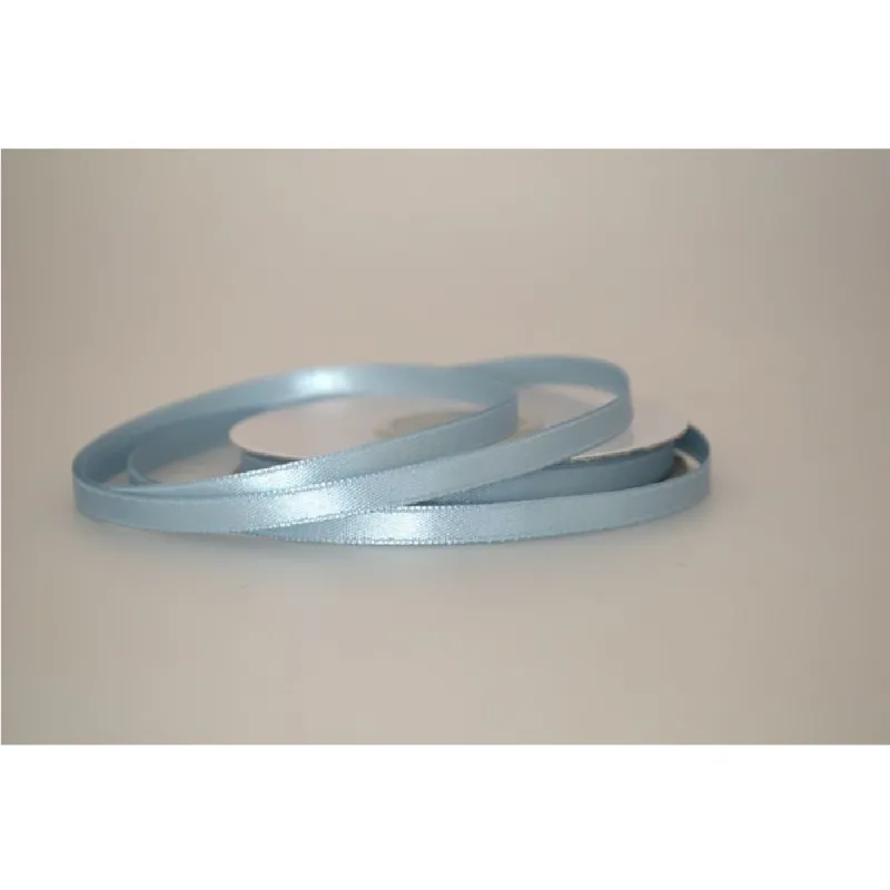 Kyriacou - Κορδέλα Σατέν Διπλής Όψης 6mmX25M Blue Light SANXXXXX-XX6X25-40XXXX