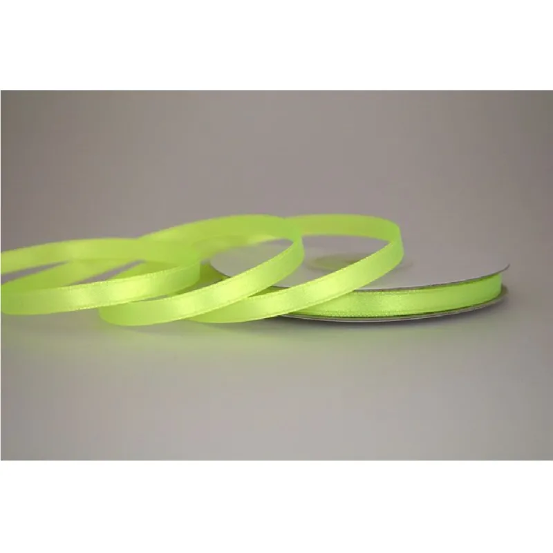 Kyriacou - Κορδέλα Σατέν Διπλής Όψης 6mmX25M Green Light SANXXXXX-XX6X25-60XXXX