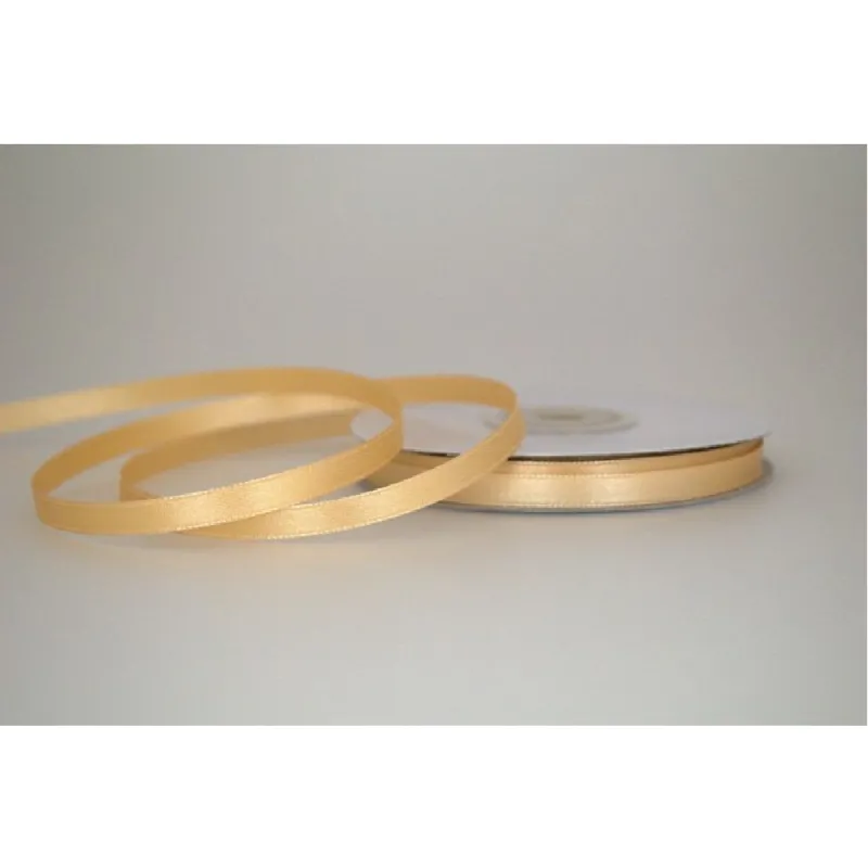 Kyriacou - Κορδέλα Σατέν Διπλής Όψης 6mmX25M Gold SANXXXXX-XX6X25-81XXXX