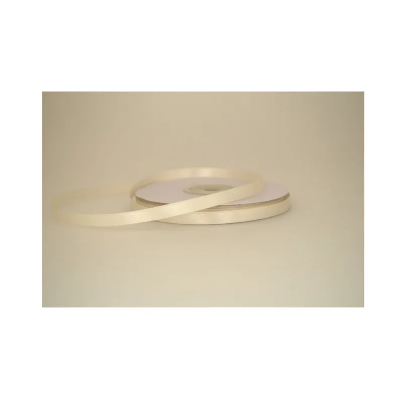 Kyriacou - Κορδέλα Σατέν Διπλής Όψης 6mmX50M Ivory SANXXXXX-XX6X50-02XXXX