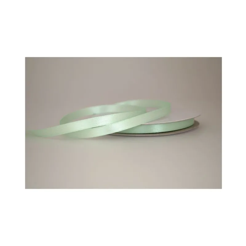Kyriacou - Κορδέλα Σατέν Διπλής Όψης 6mmX50M Green Pastel SANXXXXX-XX6X50-62XXXX