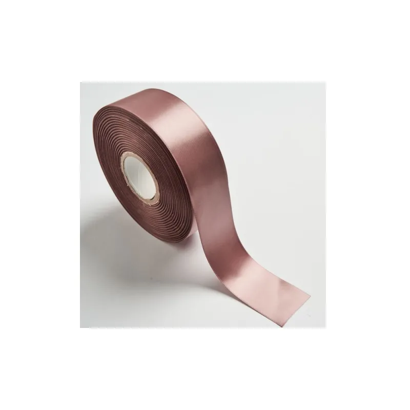 Kyriacou - Κορδέλα Σατέν Διπλής Όψης Με Ουγιά 38mmX50M Ant Mauve SAP5XXXX-X38X50-27XXXX