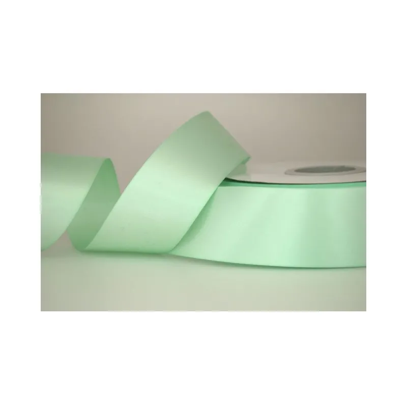 Kyriacou - Κορδέλα Σατέν Διπλής Όψης Με Ουγιά 38mmX50M Green Pastel SAP5XXXX-X38X50-62XXXX