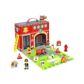 Tooky Toy - Ξύλινο Σετ Σταθμός Πυροσβεστικής TY203 Tooky Toy - Ξύλινο Σετ Σταθμός Πυροσβεστικής TY203