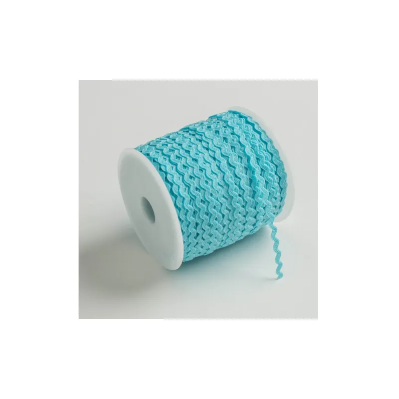 Kyriacou - Κορδέλα Zig-Zag 3mmX100M, Blue Light ZZGXXXXX-40XXXX