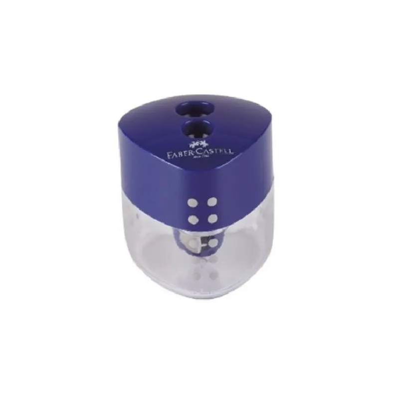 Faber Castell Ξύστρα - Διπλή Grip Auto, Μπλε 183101