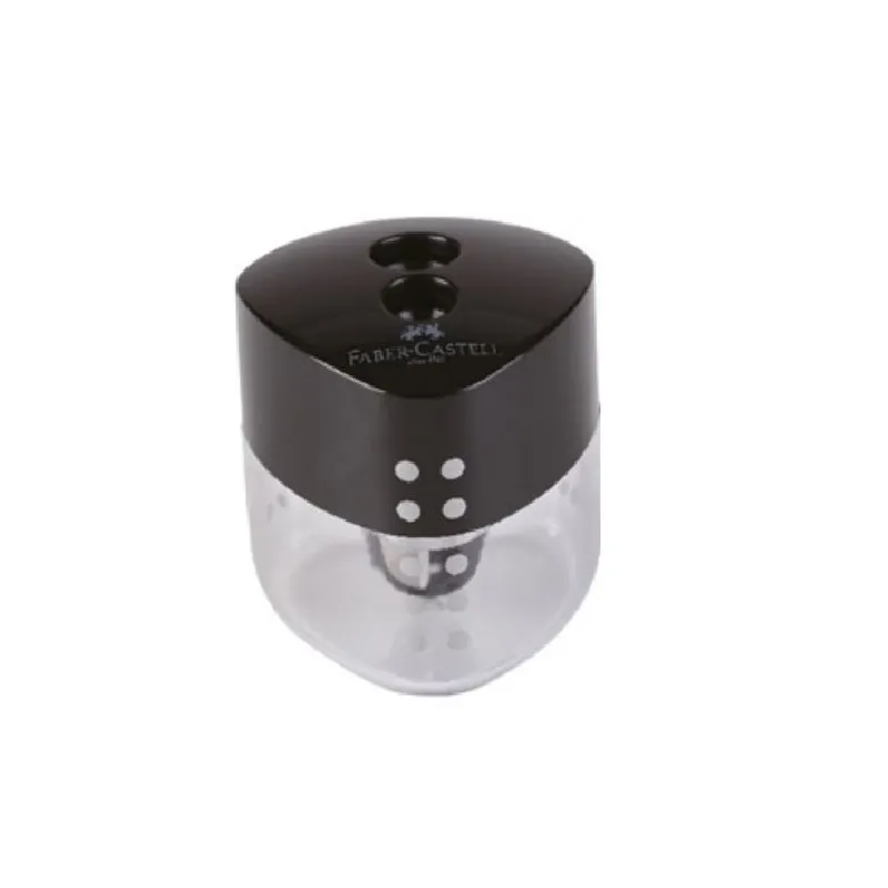 Faber Castell Ξύστρα - Διπλή Grip Auto, Μαύρη 183101