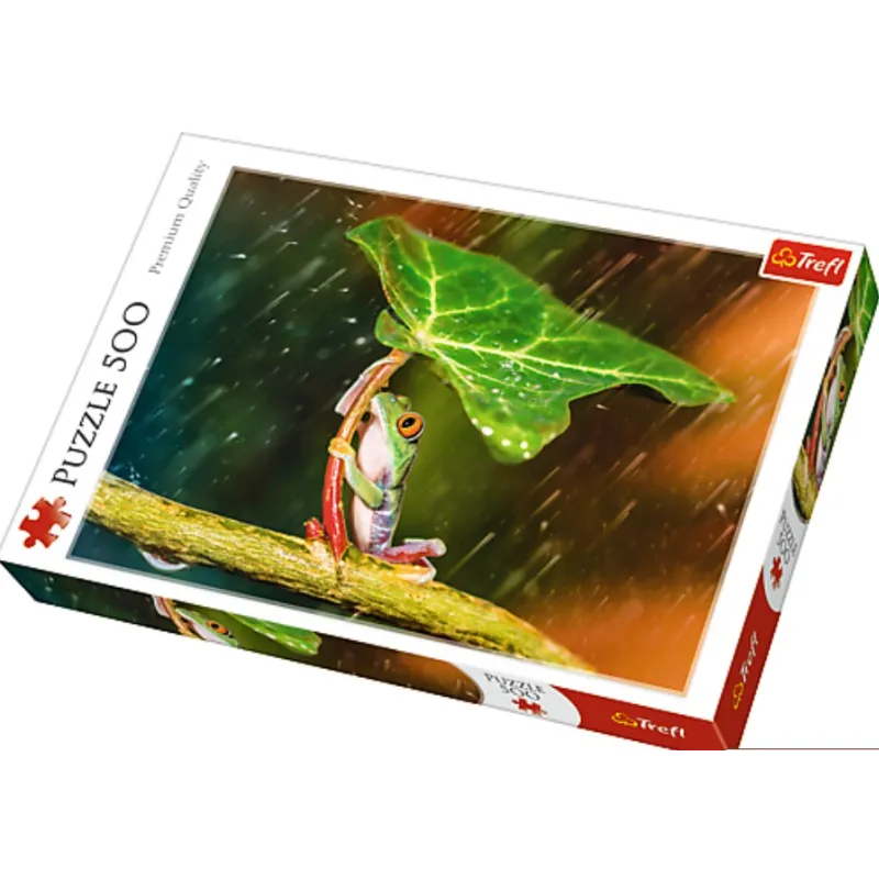 Trefl Puzzle 500 Pcs Green Umbrella 37288