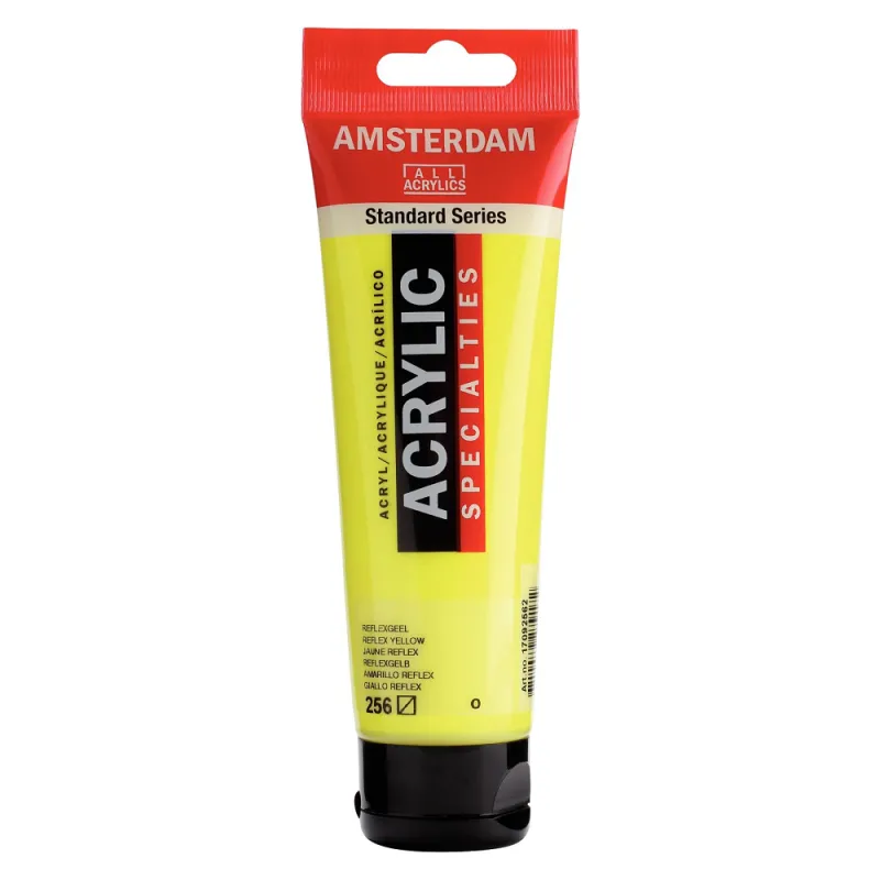 Royal Talens - Ακρυλικό Χρώμα Amsterdam Standard, Reflex Yellow (256) 120 ml 17092562