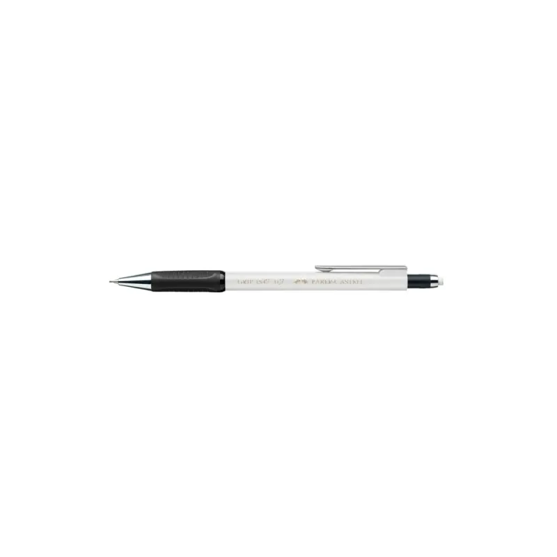 Faber Castell - Μηχανικό Μολύβι Grip 1347 Με Γόμα, 0.7mm White 134701