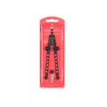Faber Castell -  Διαβήτης Quick Set Compass Neon, Κοραλί 174335