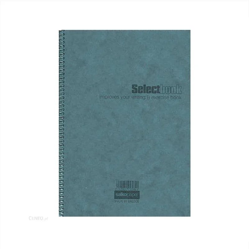 Salko Paper - Τετράδιο Select Book B5, 1 Θέμα 30 Φύλλα Γκρι 2579