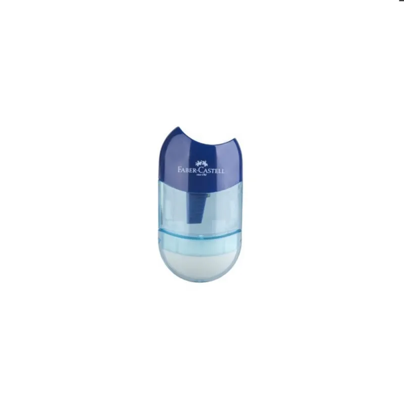 Faber Castell Γόμα Και Ξύστρα - Apple Combi Μπλε 183604