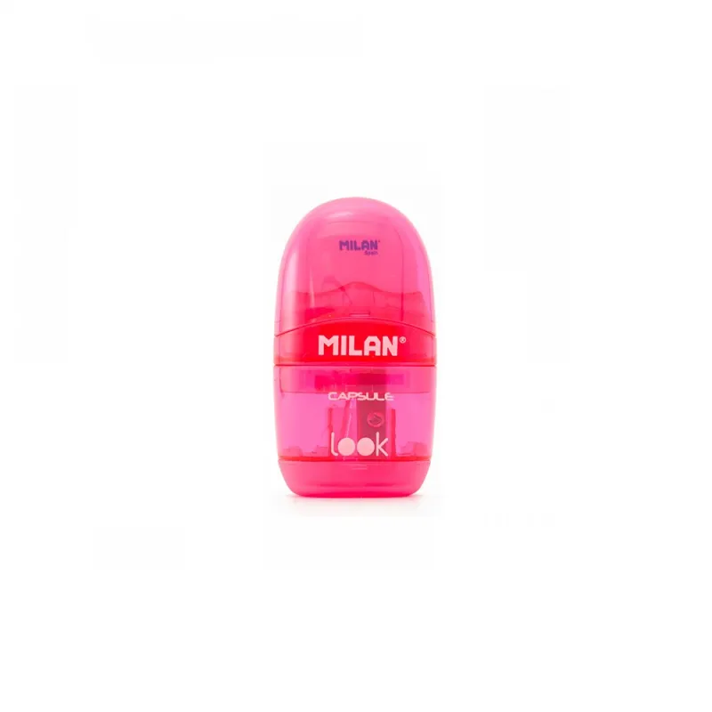 Milan Γόμα Και Ξύστρα - Capsule Look, Ροζ 405355