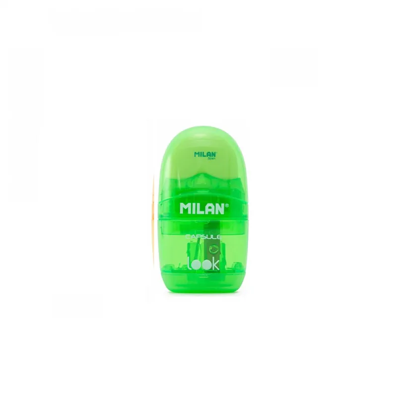 Milan Γόμα Και Ξύστρα - Capsule Look, Πράσινη 405355