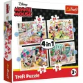 Trefl - Puzzle 4 in 1 Minnie Mouse And Friends 12/15/20/24 Pcs 34355 Trefl - Puzzle 4 in 1 Minnie Mouse And Friends 12/15/20/24 Pcs 34355