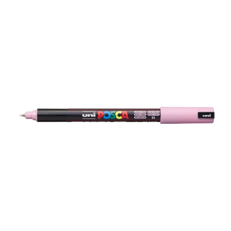 Uniball - Μαρκαδοράκι Posca PC-1MR 0.7 mm Light Pink 51 24944