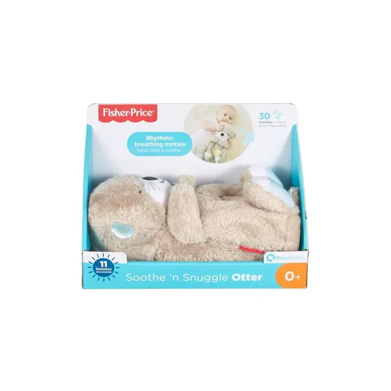 Fisher Price - Μαλακή Βίδρα Με Κίνηση Αναπνοής & Μουσική FXC66