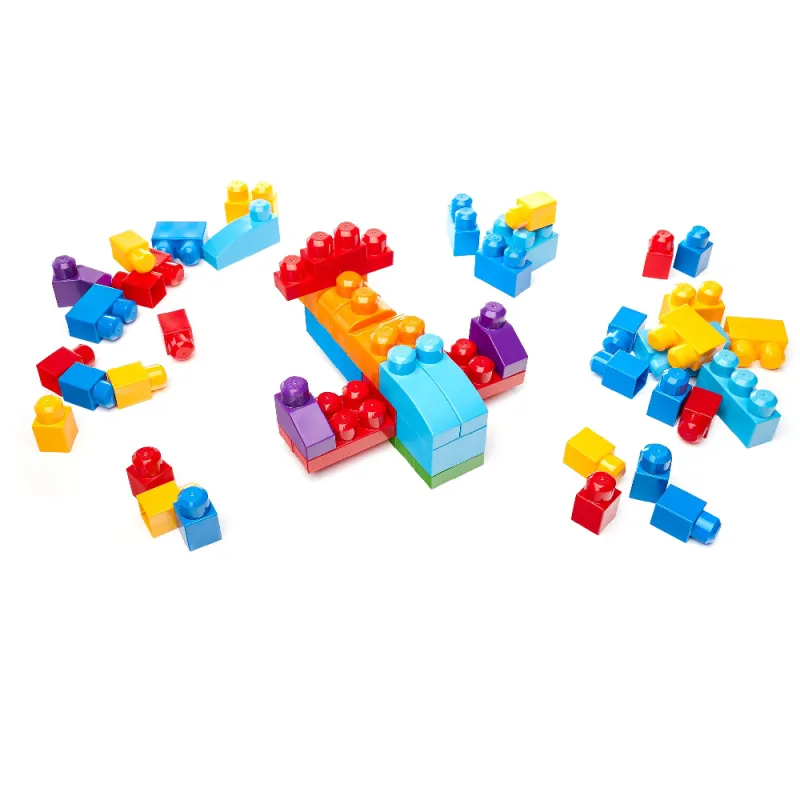 Fisher Price - Mega Bloks, Τουβλάκια Τσάντα 60 Τεμάχια DCH55 (CYP67)