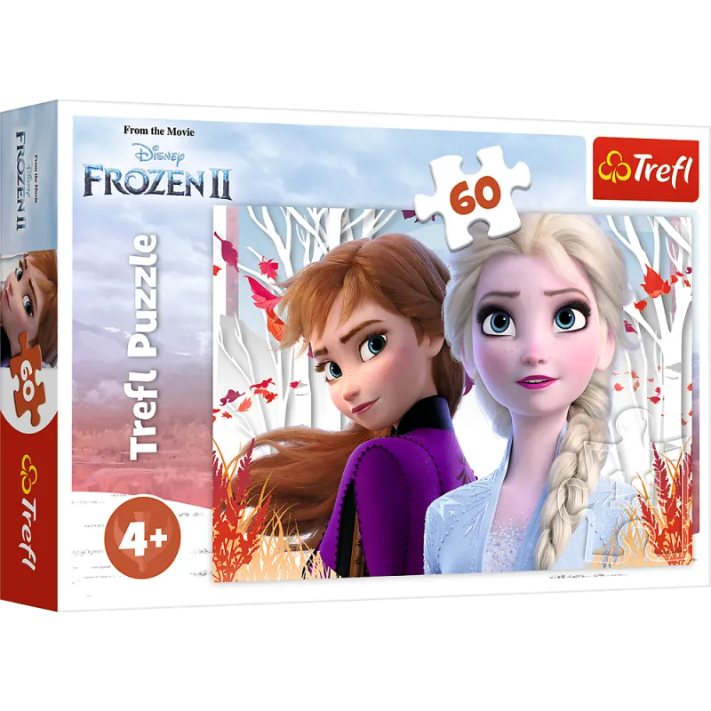 Trefl - Puzzle The Enchanted World Of Anna And Elsa 60 Pcs 17333