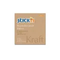 Stick’N - Αυτοκόλλητα Χαρτάκια Κραφτ 76x76mm 100 Φύλλα 21639 Stick’N - Αυτοκόλλητα Χαρτάκια Κραφτ 76x76mm 100 Φύλλα 21639