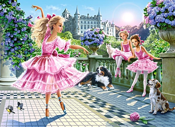 Castorland - Puzzle Ballet Dancers 180 Pcs 18222