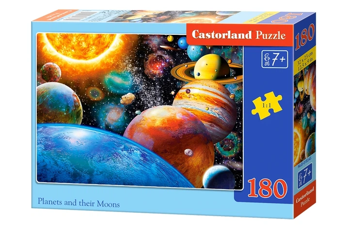 Castorland - Puzzle Planets And Their Moons 180 Pcs 18345