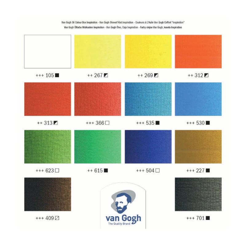 Royal Talens - Βαλιτσάκι Σετ Inspiration Με λάδια Van Gogh Talens 02840100 Royal Talens - Βαλιτσάκι Σετ Inspiration Με λάδια Van Gogh Talens 02840100