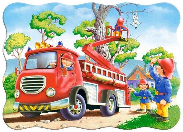 Castorland - Puzzle, Kitten Rescue 30 Pcs 03358