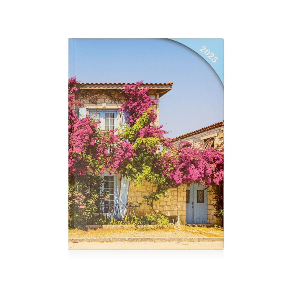 Ekdosis - Ημερήσιο Ημερολόγιο Photo 2025, 12x17 Bougainvillea 11053