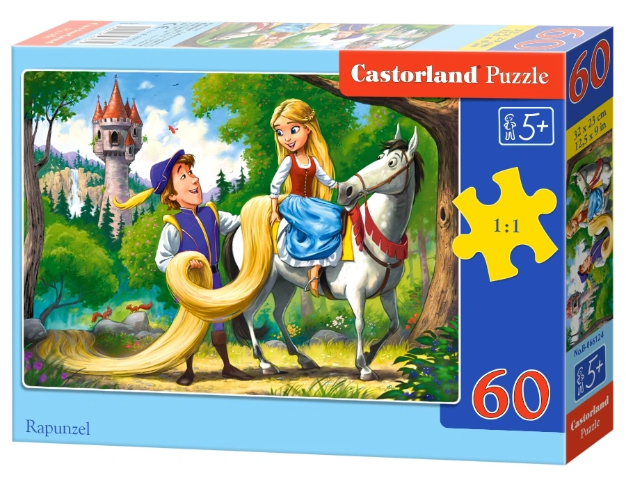 Castorland - Puzzle, Rapunzel 60 Pcs 66124