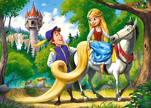 Castorland - Puzzle, Rapunzel 60 Pcs 66124