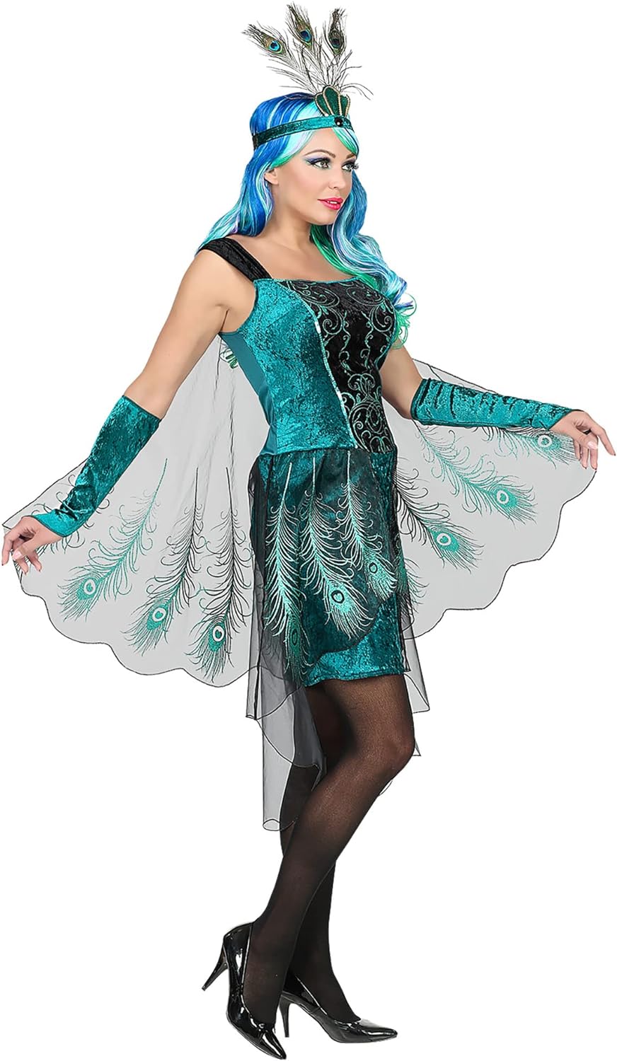 Widmann - Αποκριάτικη Στολή, Παγώνι Με Κάπα 08062