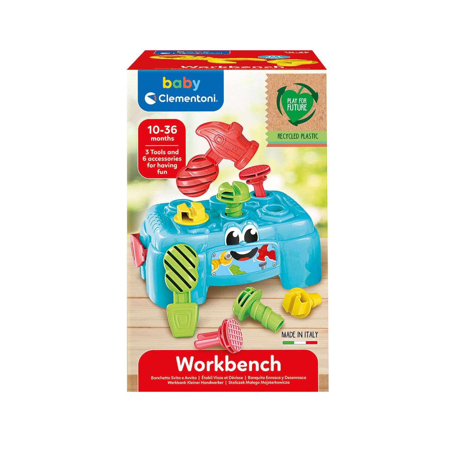 Baby Clementoni - Play For Future Πάγκος Εργασίας 1000-17042