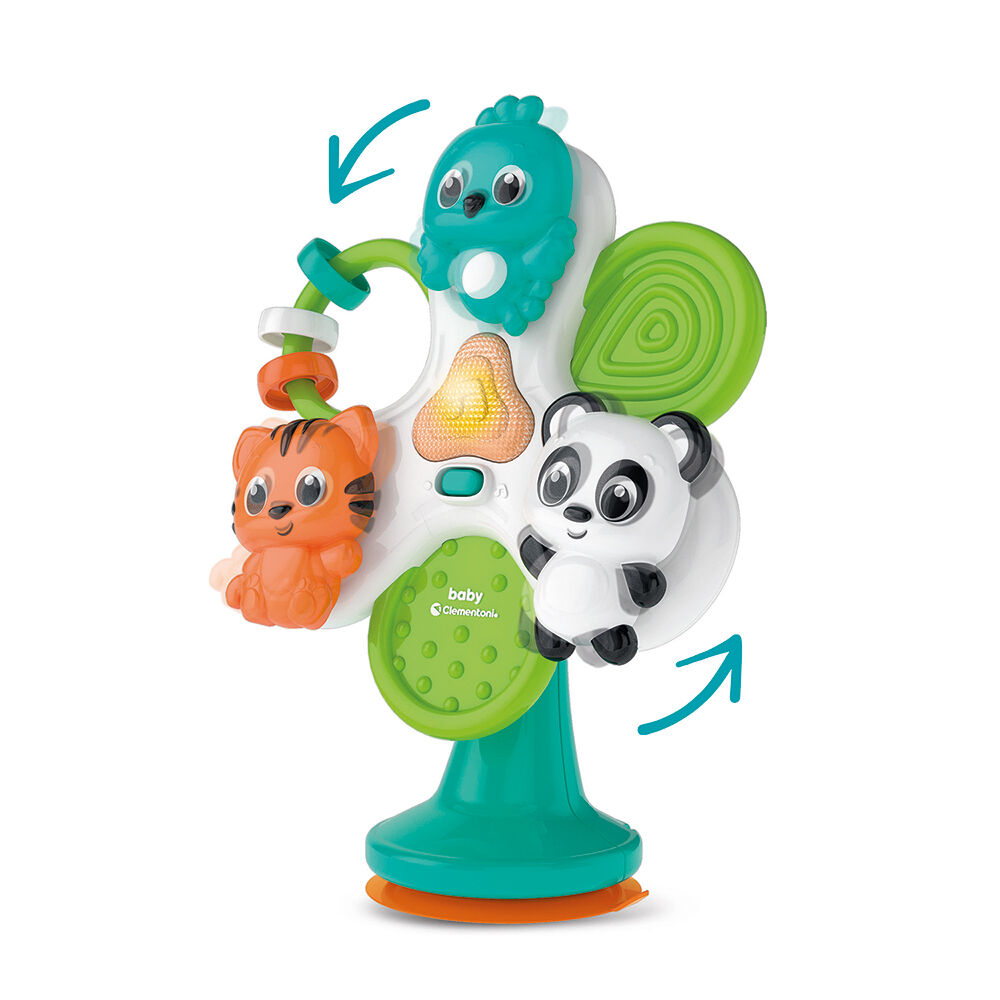 Baby Clementoni - Ζωάκια Στο Καρουζέλ 1000-17915