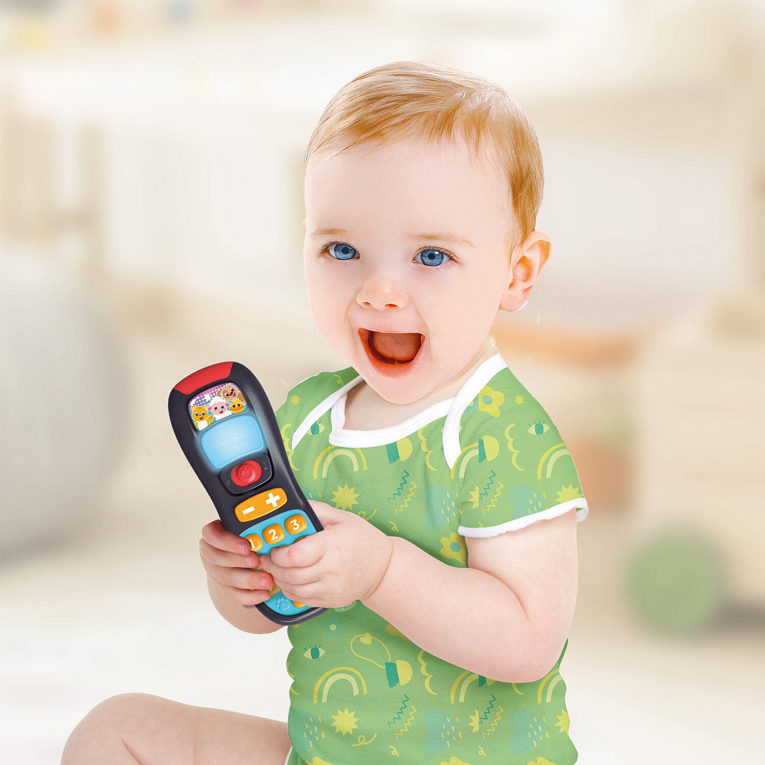 Baby Clementoni - Τηλεκοντρόλ - Μιλάει Ελληνικά 1000-63425