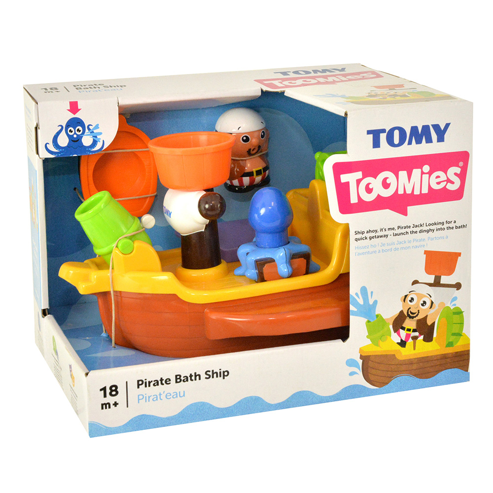 Tomy Toomies - Βρεφικό Παιχνίδι Μπάνιου Καράβι Πειρατών 1000-71602