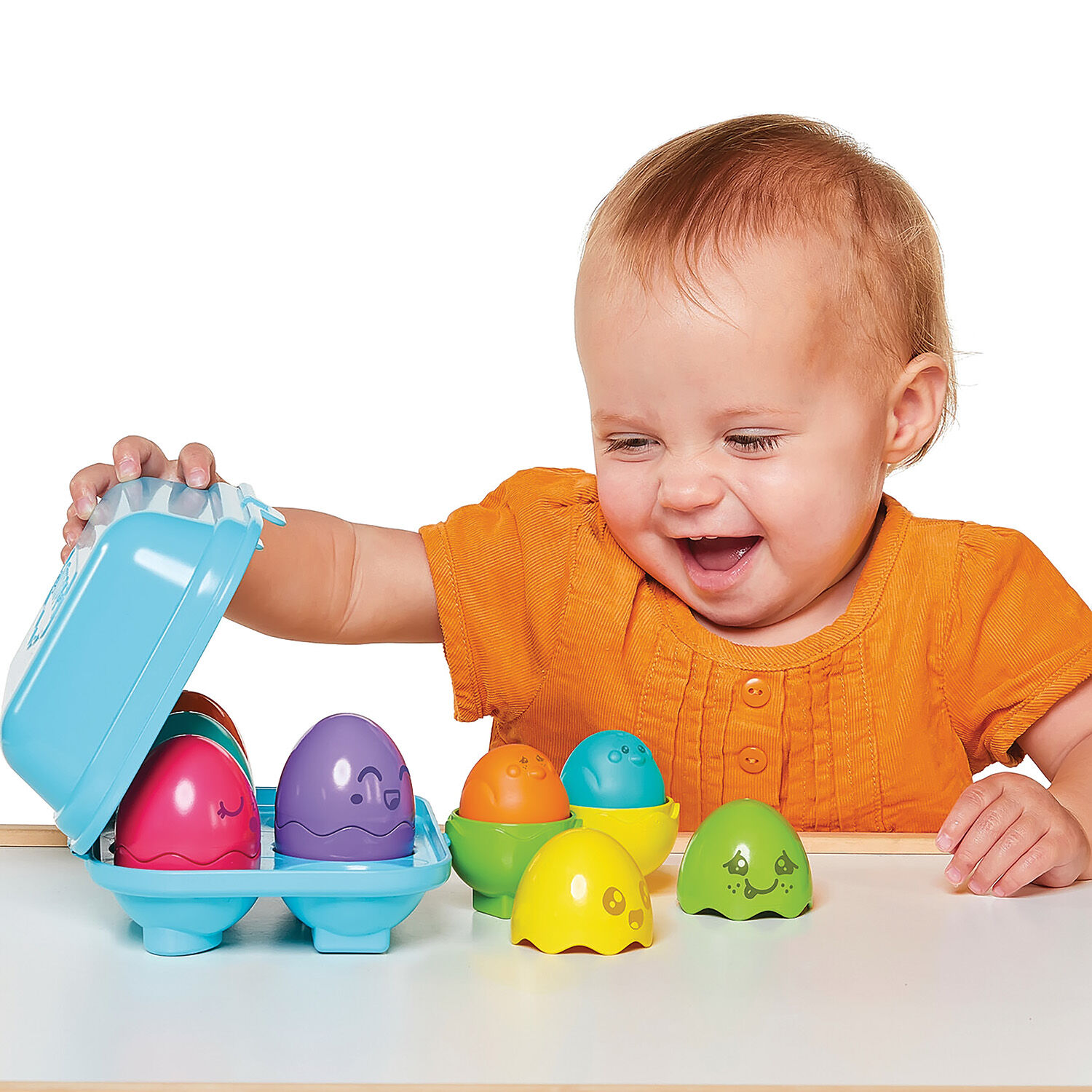 Tomy Toomies - Βρεφικό Παιχνίδι Αυγοθήκη Χρωματιστή 1000-73563