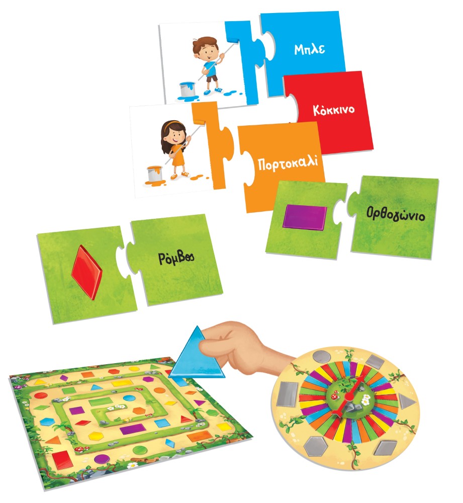 Desyllas Games - Τα Νησάκια Της Γνώσης, Σχήματα και Χρώματα 100699