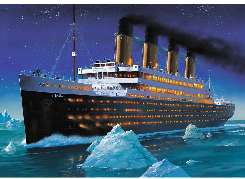 Trefl - Puzzle Titanic 1000 Pcs 10080