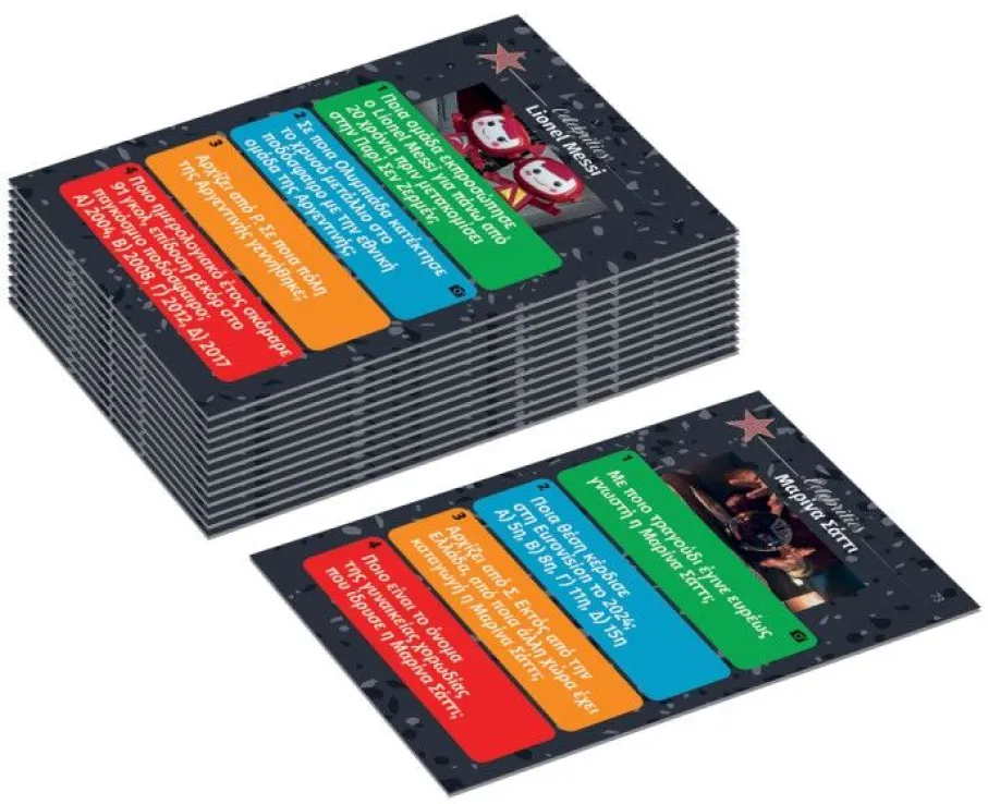 Desyllas Games - Ποιος Που Πότε Γιατί Party Edition-Celebrities 100834