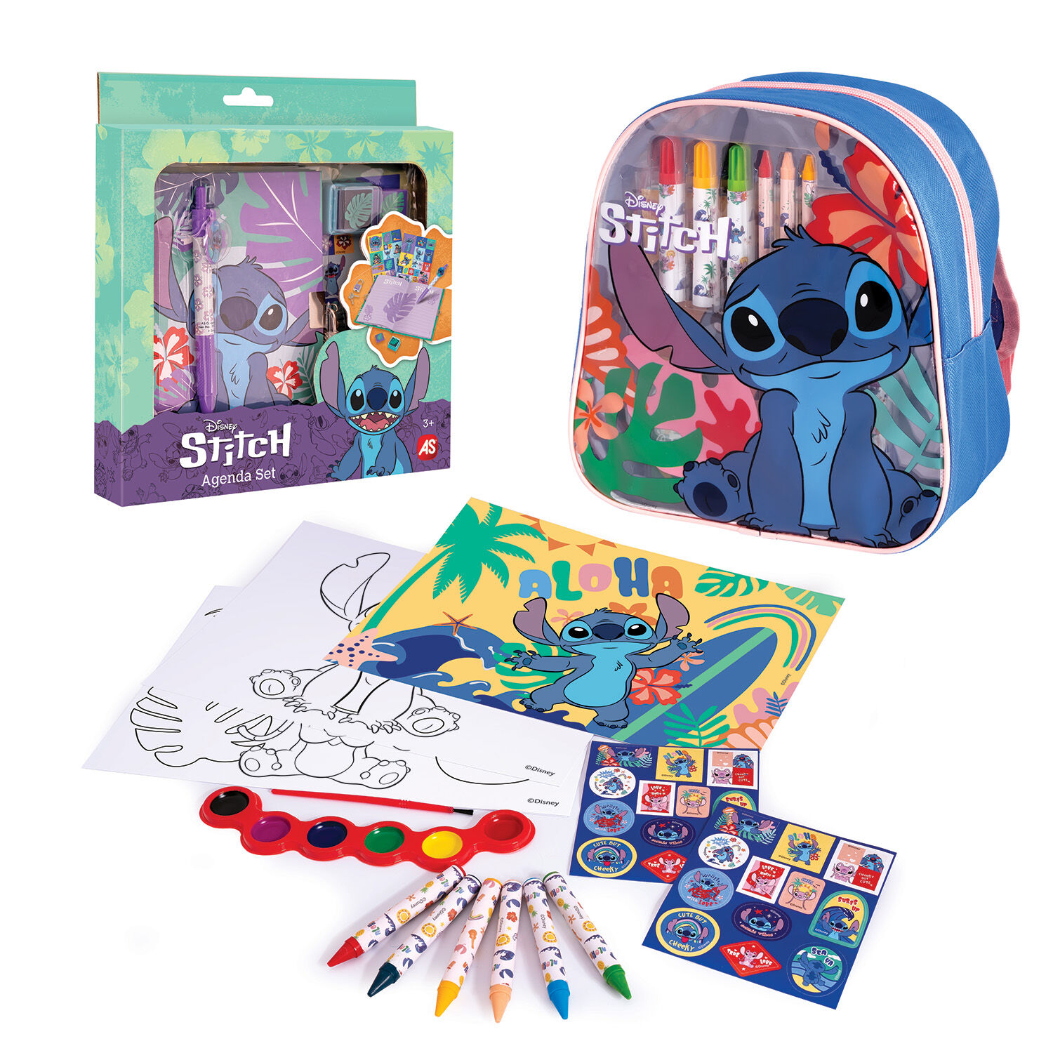 AS - Σετ Ζωγραφικής Disney Stitch Mega Art Set Για 3+ Χρονών