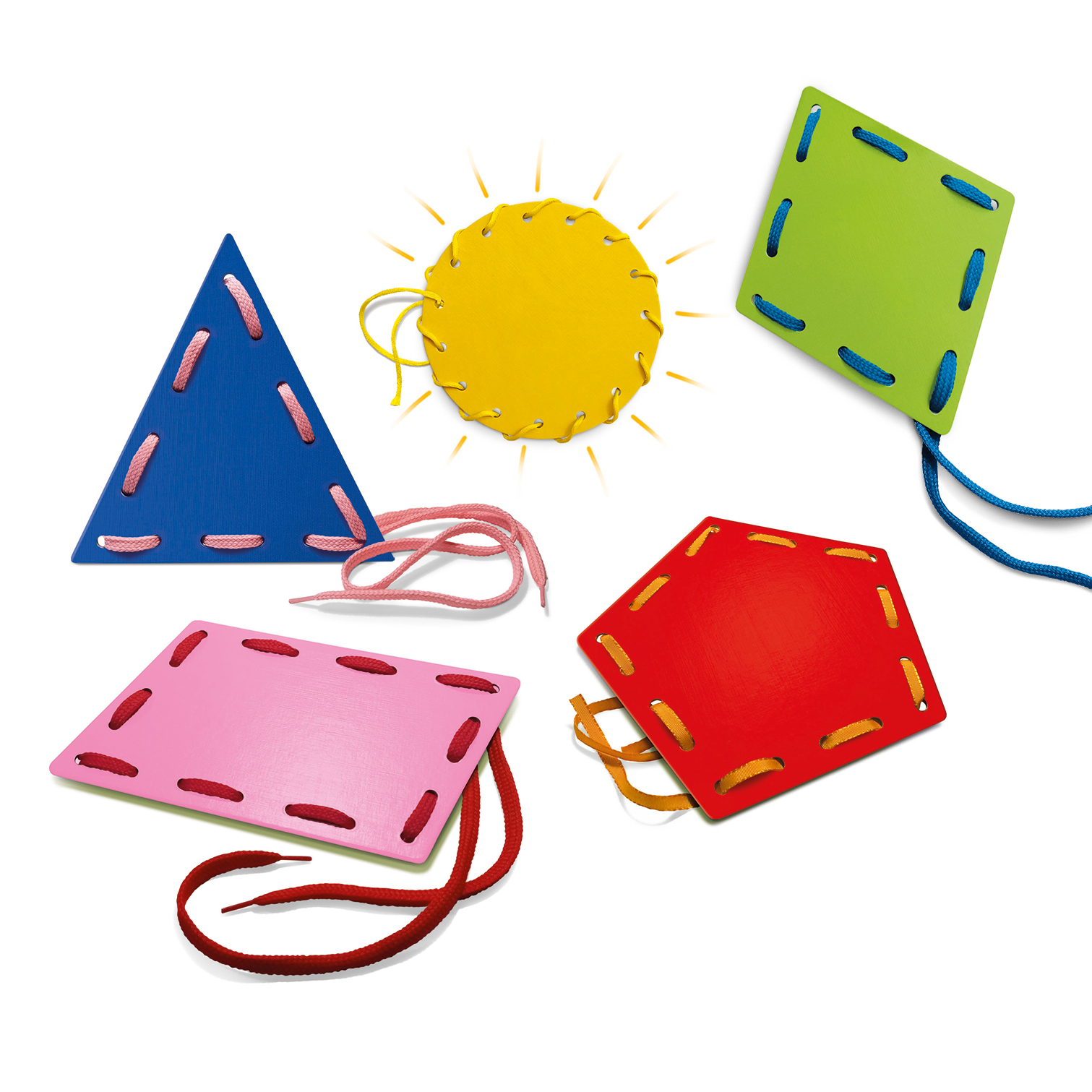AS - Εξυπνούλης, Εκπαιδευτικό Παιχνίδι Montessori , Τα Σχήματα 1024-63239