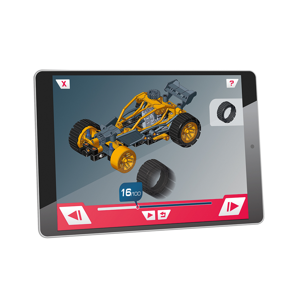 AS - Μαθαίνω Και Δημιουργώ Build , Εκπαιδευτικό Παιχνίδι Εργαστήριο Μηχανικής Buggy And Quad 1026-63659