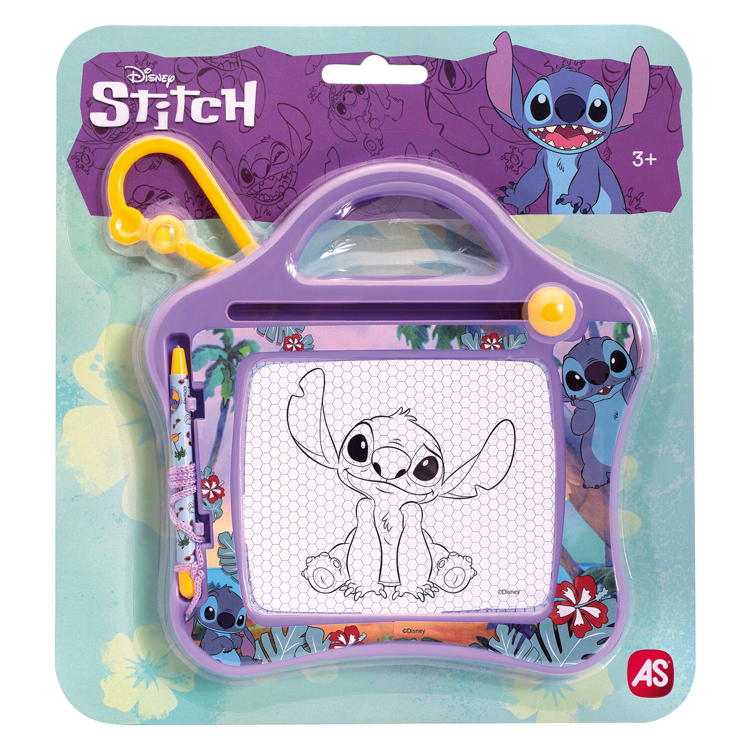 AS - Πίνακας Γράψε - Σβήσε Travel Disney Stitch 1028-13072