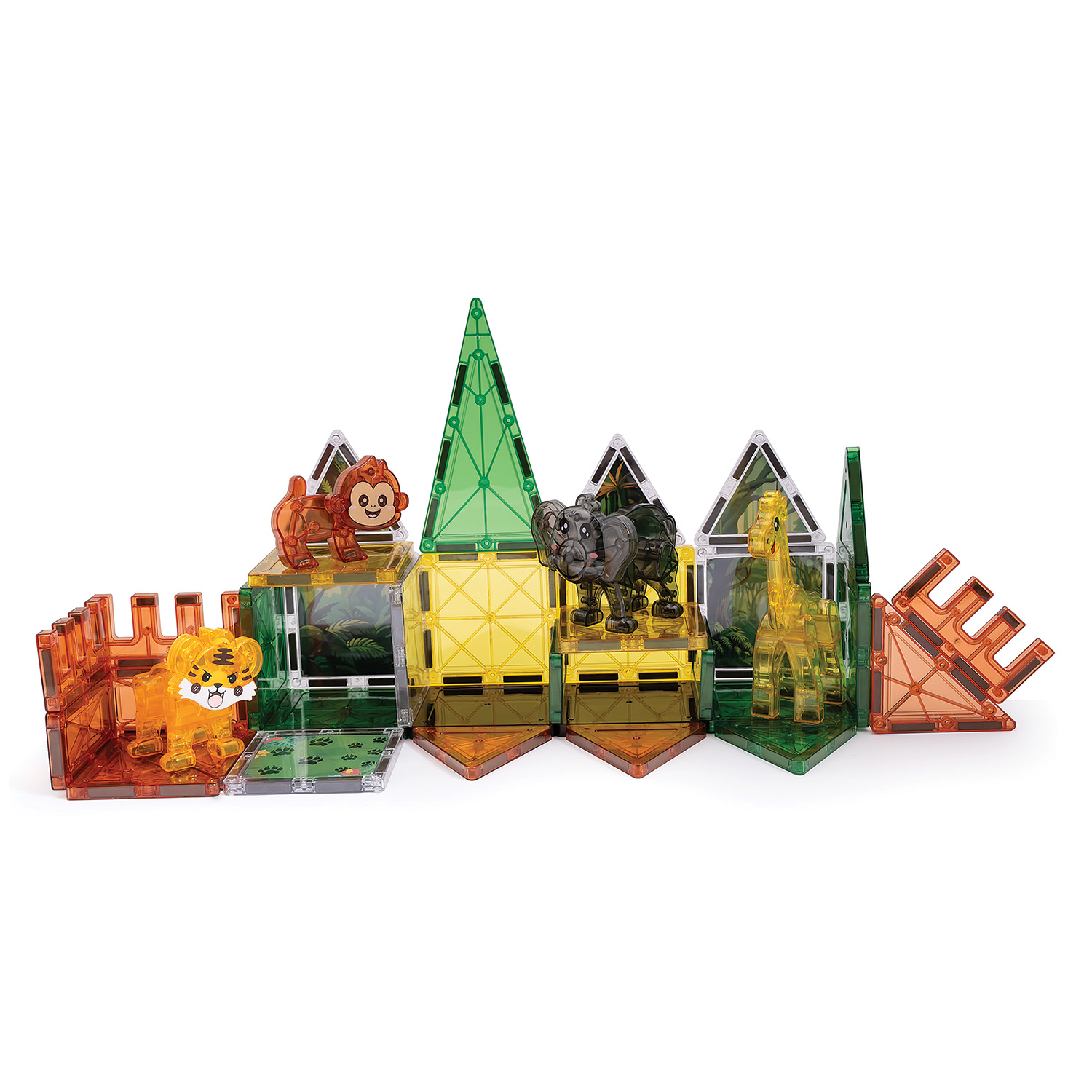 AS - HappiHobbi Μαγνητικά Τουβλάκια Safari Adventure 44 τμχ 1029-64603